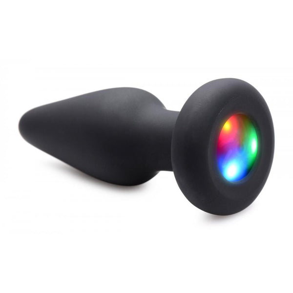 Booty Sparks Light Up Silicone Anal Plug (3 Sizes Available) - Extreme Toyz Singapore - https://extremetoyz.com.sg - Sex Toys and Lingerie Online Store