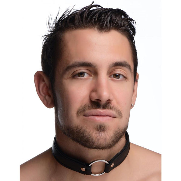STRICT O-Ring Collar - Extreme Toyz Singapore - https://extremetoyz.com.sg - Sex Toys and Lingerie Online Store