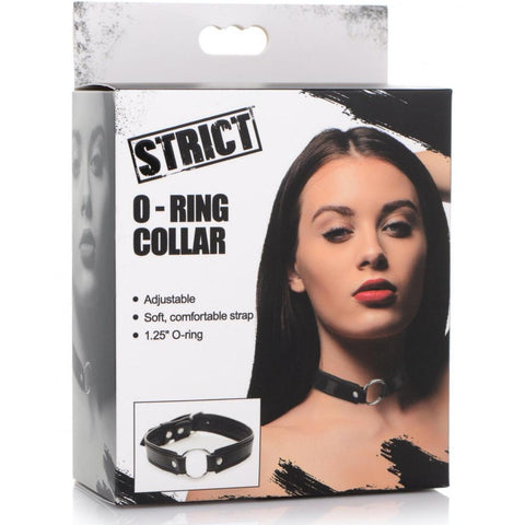 STRICT O-Ring Collar - Extreme Toyz Singapore - https://extremetoyz.com.sg - Sex Toys and Lingerie Online Store