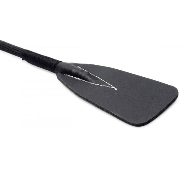 Strict Leather Short Leather Riding Crop with Rhinestone Handle (Geniune Leather) - Extreme Toyz Singapore - https://extremetoyz.com.sg - Sex Toys and Lingerie Online Store 