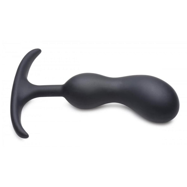Heavy Hitters Premium Silicone Weighted Prostate Plug - Medium - Extreme Toyz Singapore - https://extremetoyz.com.sg - Sex Toys and Lingerie Online Store