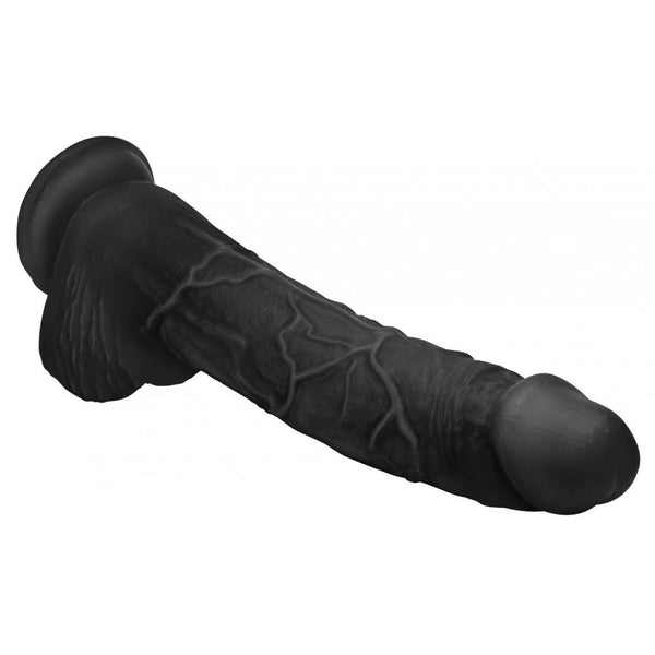 Master Cock Hung Harry 11.75" Dildo with Balls (Black) - Extreme Toyz Singapore - https://extremetoyz.com.sg - Sex Toys and Lingerie Online Store