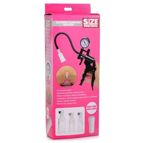 Size Matters Clitoris Pumping System - Extreme Toyz Singapore - https://extremetoyz.com.sg - Sex Toys and Lingerie Online Store