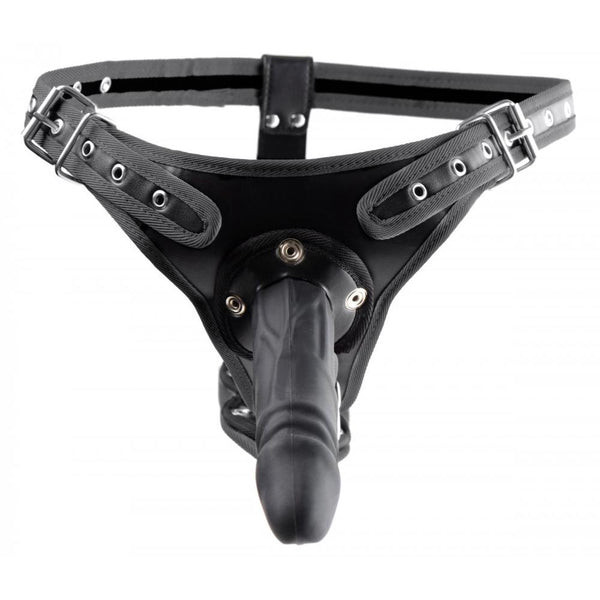 STRICT Double Penetration Strap On Harness (Includes 3 Dildos) - Extreme Toyz Singapore - https://extremetoyz.com.sg - Sex Toys and Lingerie Online Store 