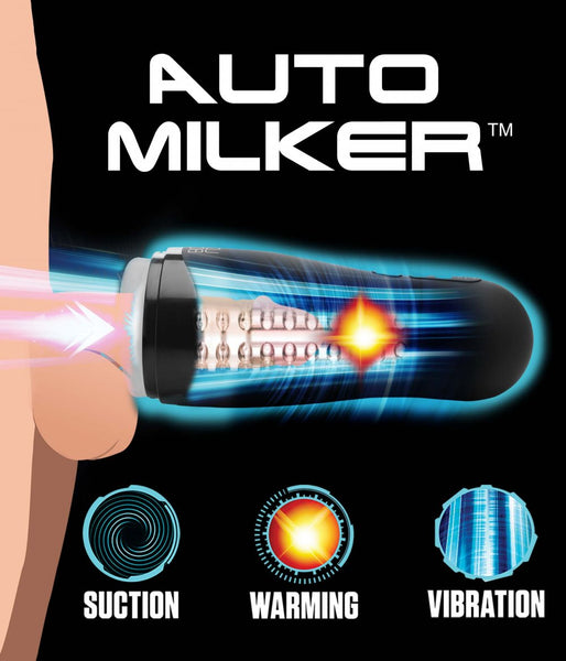 LoveBotz Auto Milker 15X Rechargeable Sucking & Heating Vibrating Masturbator - Extreme Toyz Singapore - https://extremetoyz.com.sg - Sex Toys and Lingerie Online Store