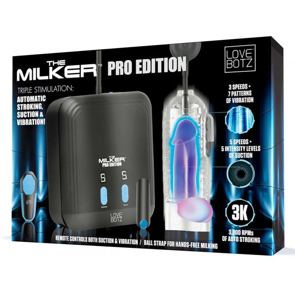 LoveBotz The Milker Pro Edition with Automatic Stroking, Suction and Vibration Masturbator - Extreme Toyz Singapore - https://extremetoyz.com.sg - Sex Toys and Lingerie Online Store