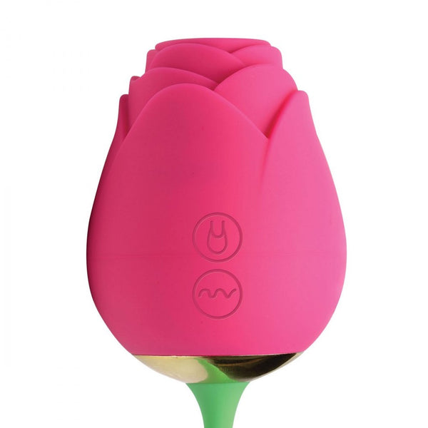 Inmi Bloomgasm Rose Duet Rechargeable Sucking Rose and Vibrating Rosette - Extreme Toyz Singapore - https://extremetoyz.com.sg - Sex Toys and Lingerie Online Store