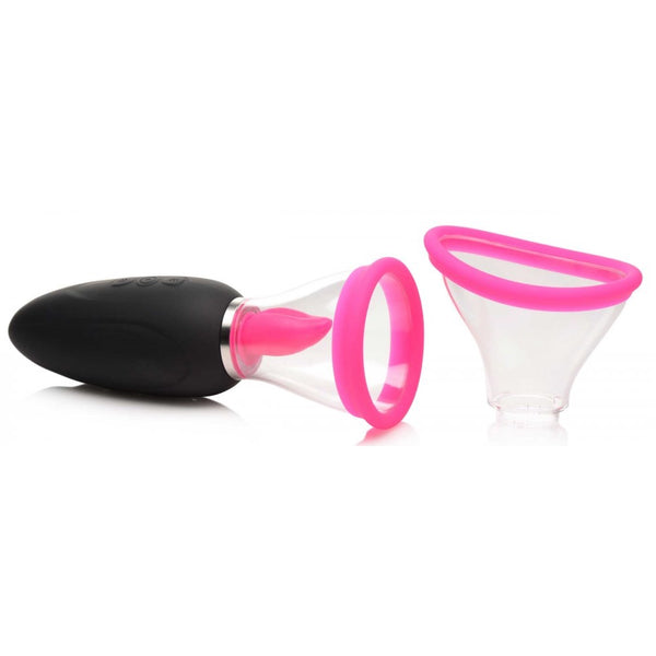 Inmi Lickgasm Mini 10X Rechargeable Silicone Licking and Sucking Stimulator - Extreme Toyz Singapore - https://extremetoyz.com.sg - Sex Toys and Lingerie Online Store
