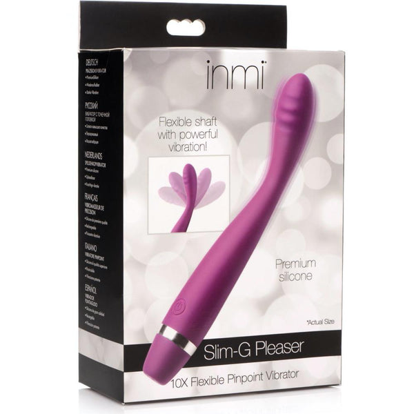 Inmi Slim-G 10X Rechargeable Flexible Pinpoint Vibrator - Extreme Toyz Singapore - https://extremetoyz.com.sg - Sex Toys and Lingerie Online Store