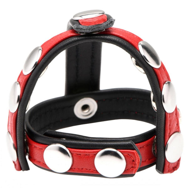 *GENUINE LEATHER* Strict Leather Cock Gear Leather Snap-on Cock Harness (3 Colours Available) - Extreme Toyz Singapore - https://extremetoyz.com.sg - Sex Toys and Lingerie Online Store