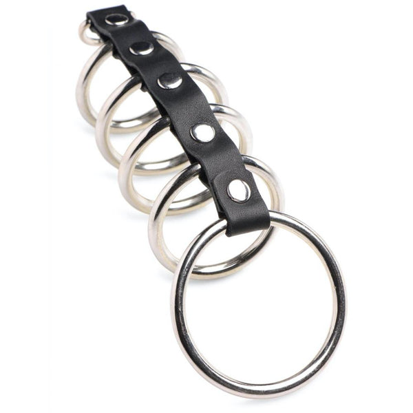 *GENUINE LEATHER* Strict Leather Cock Gear Gates of Hell Leather Chastity Device - Extreme Toyz Singapore - https://extremetoyz.com.sg - Sex Toys and Lingerie Online Store