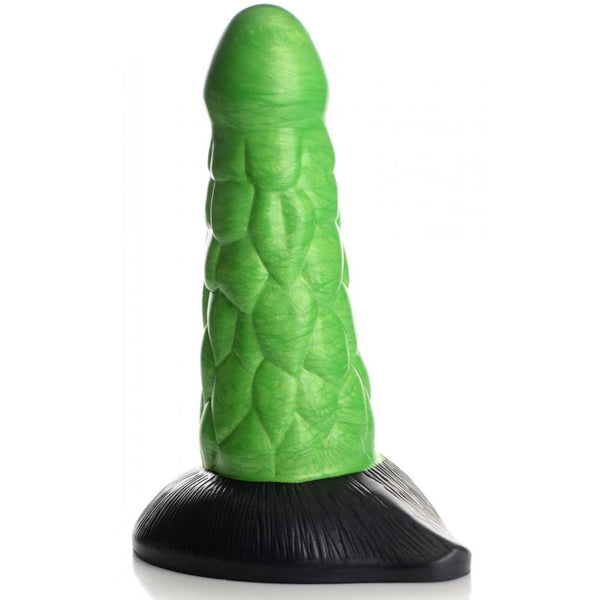 Creature Cocks Radioactive Scaly Reptile Thick Silicone Dildo - Extreme Toyz Singapore - https://extremetoyz.com.sg - Sex Toys and Lingerie Online Store