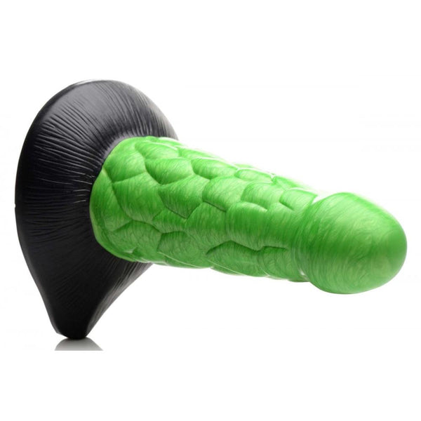Creature Cocks Radioactive Scaly Reptile Thick Silicone Dildo - Extreme Toyz Singapore - https://extremetoyz.com.sg - Sex Toys and Lingerie Online Store