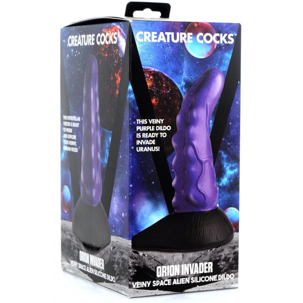 Creature Cocks Orion Invader Veiny Space Alien Silicone Dildo - Extreme Toyz Singapore - https://extremetoyz.com.sg - Sex Toys and Lingerie Online Store