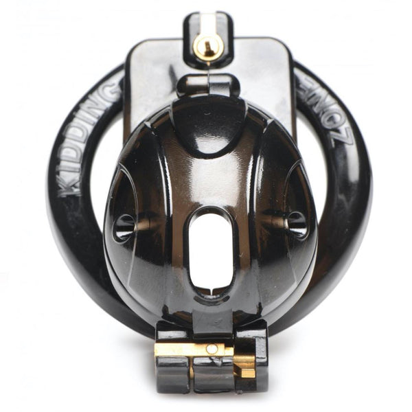 Master Series Lockdown Customizable Chastity Cage (2 Colours Available) - Extreme Toyz Singapore - https://extremetoyz.com.sg - Sex Toys and Lingerie Online Store