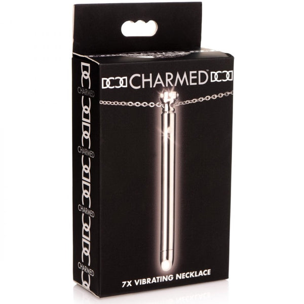 Charmed 7X Vibrating Rechargeable Necklace (3 Colours Available) - Extreme Toyz Singapore - https://extremetoyz.com.sg - Sex Toys and Lingerie Online Store