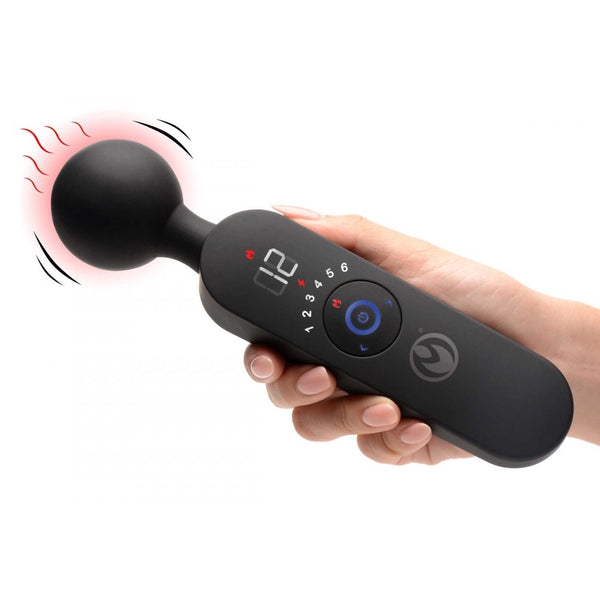 Master Series 72X Rechargeable Silicone Heating Wand Massager - Extreme Toyz Singapore - https://extremetoyz.com.sg - Sex Toys and Lingerie Online Store