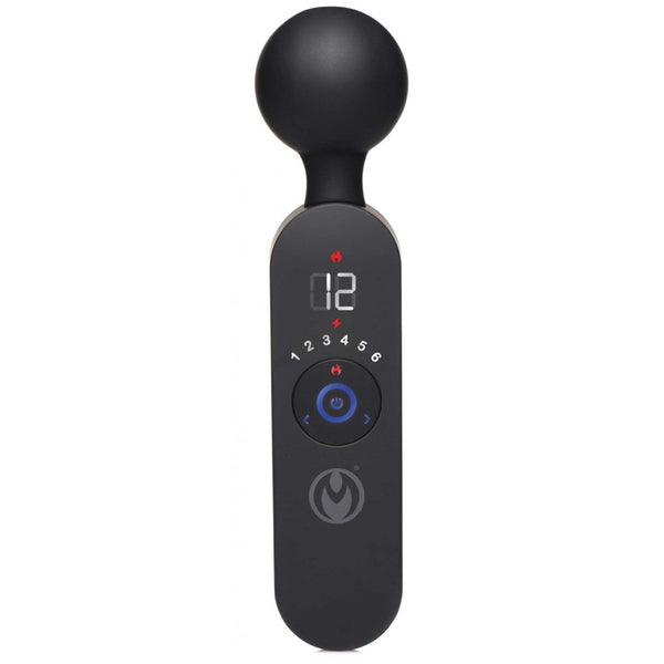 Master Series 72X Rechargeable Silicone Heating Wand Massager - Extreme Toyz Singapore - https://extremetoyz.com.sg - Sex Toys and Lingerie Online Store