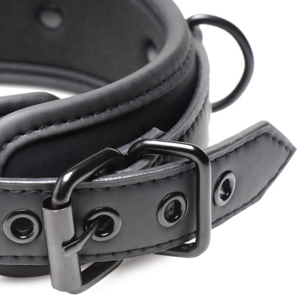 Master Series Collared Temptress Collar with Nipple Clamps - Extreme Toyz Singapore - https://extremetoyz.com.sg - Sex Toys and Lingerie Online Store