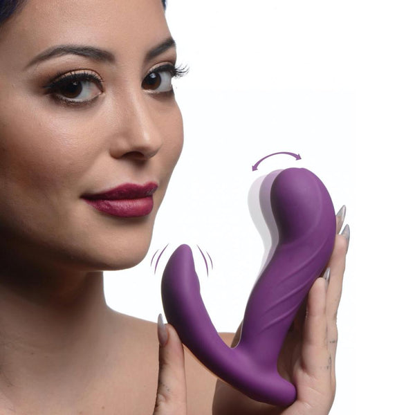 Inmi G-Rocker 10X Come Hither Rechargeable Silicone Vibrator with Remote Control - Extreme Toyz Singapore - https://extremetoyz.com.sg - Sex Toys and Lingerie Online Store