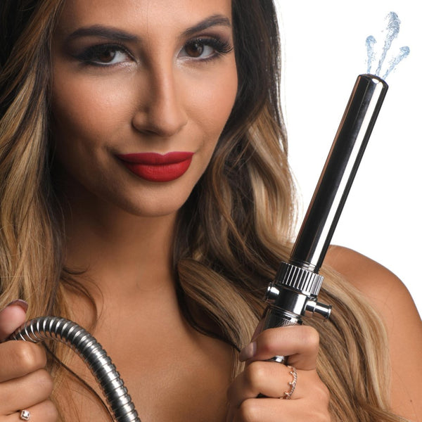 CleanStream Enema Nozzle with Quick Shut Off/On Valve - Extreme Toyz Singapore - https://extremetoyz.com.sg - Sex Toys and Lingerie Online Store