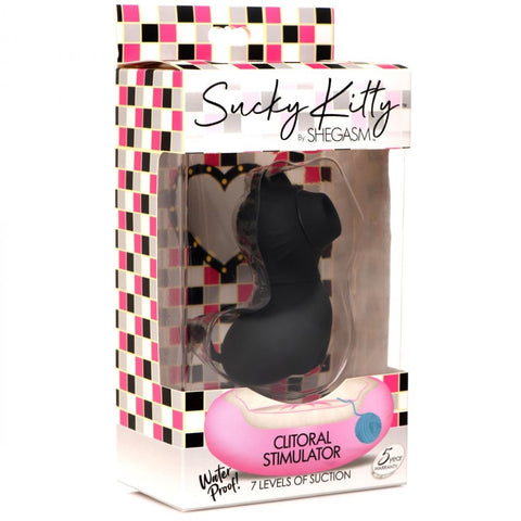 Inmi Shegasms Sucky Kitty Rechargeable Silicone Clitoral Stimulator (2 Colours Available) - Extreme Toyz Singapore - https://extremetoyz.com.sg - Sex Toys and Lingerie Online Store