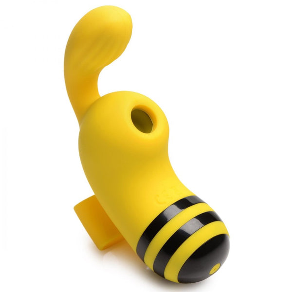 Inmi Shegasms Sucky Bee Rechargeable Clitoral Stimulating Finger Vibe - Extreme Toyz Singapore - https://extremetoyz.com.sg - Sex Toys and Lingerie Online Store