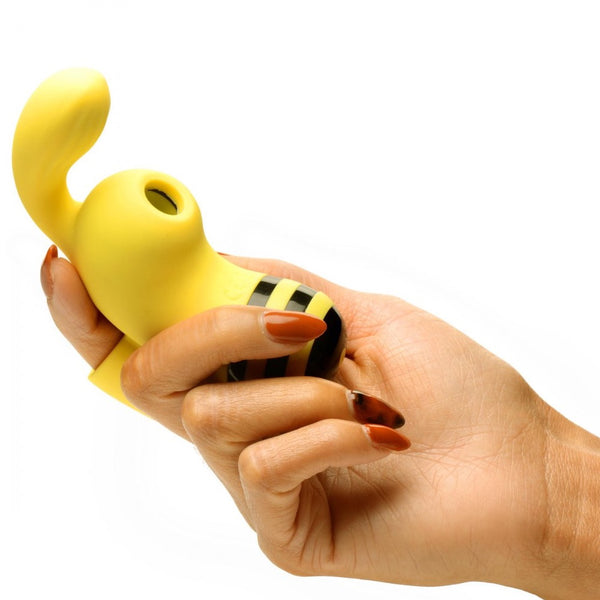 Inmi Shegasms Sucky Bee Rechargeable Clitoral Stimulating Finger Vibe - Extreme Toyz Singapore - https://extremetoyz.com.sg - Sex Toys and Lingerie Online Store