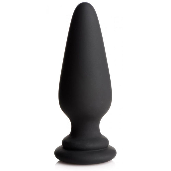 TAILZ Small Anal Plug with Interchangeable Bunny Tail - Black - Extreme Toyz Singapore - https://extremetoyz.com.sg - Sex Toys and Lingerie Online Store