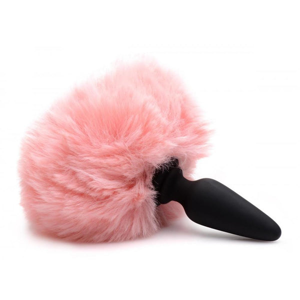 TAILZ Small Anal Plug with Interchangeable Bunny Tail - Pink - Extreme Toyz Singapore - https://extremetoyz.com.sg - Sex Toys and Lingerie Online Store