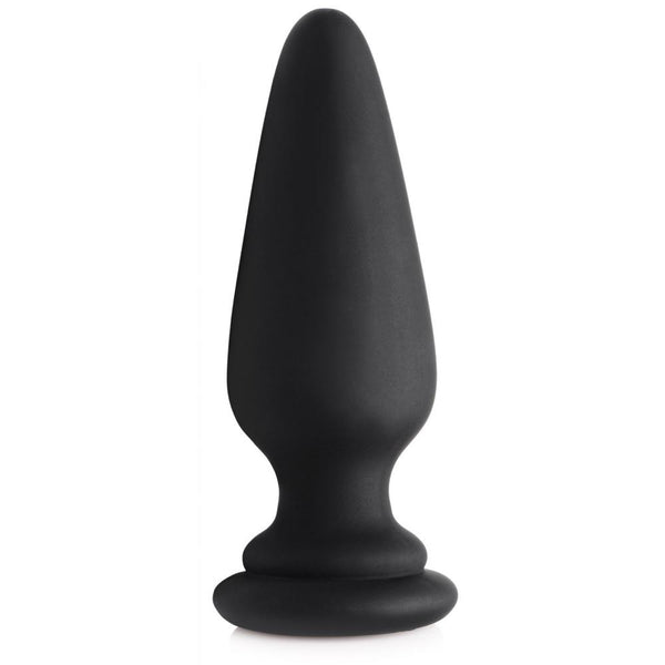 TAILZ Small Anal Plug with Interchangeable Fox Tail - Black - Extreme Toyz Singapore - https://extremetoyz.com.sg - Sex Toys and Lingerie Online Store