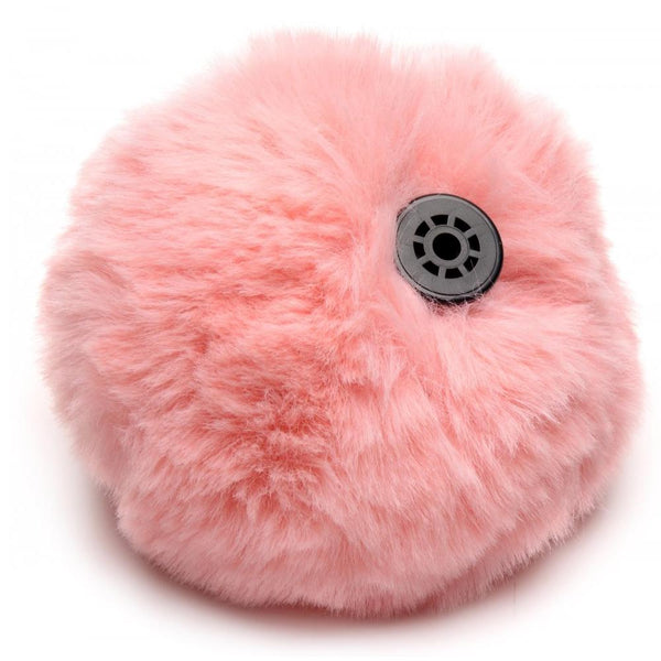 TAILZ Small Vibrating Anal Plug with Interchangeable Bunny Tail - Pink - Extreme Toyz Singapore - https://extremetoyz.com.sg - Sex Toys and Lingerie Online Store