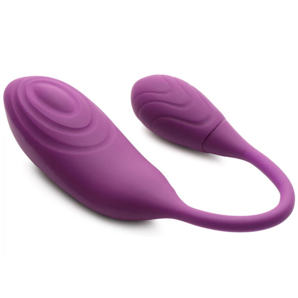 Inmi Slim Pulse 7X Pulsating Rechargeable Silicone Clit Stimulator and Vibrating Egg - Extreme Toyz Singapore - https://extremetoyz.com.sg - Sex Toys and Lingerie Online Store