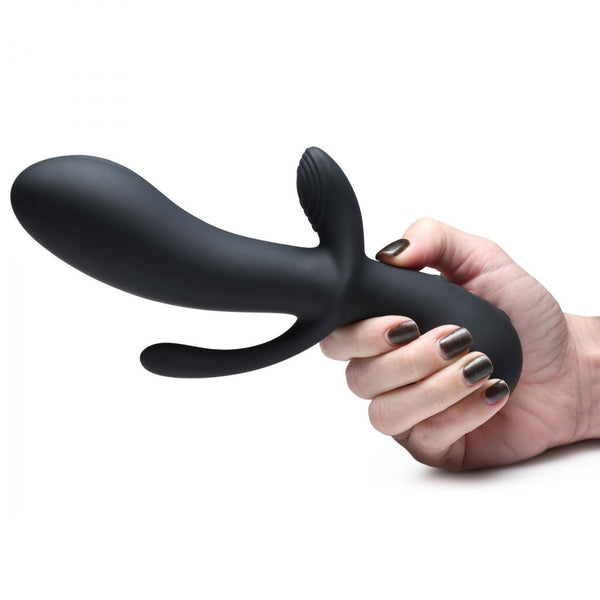 Rumblers 10X Triple Stim Rechargeable Silicone Vibrator - Extreme Toyz Singapore - https://extremetoyz.com.sg - Sex Toys and Lingerie Online Store