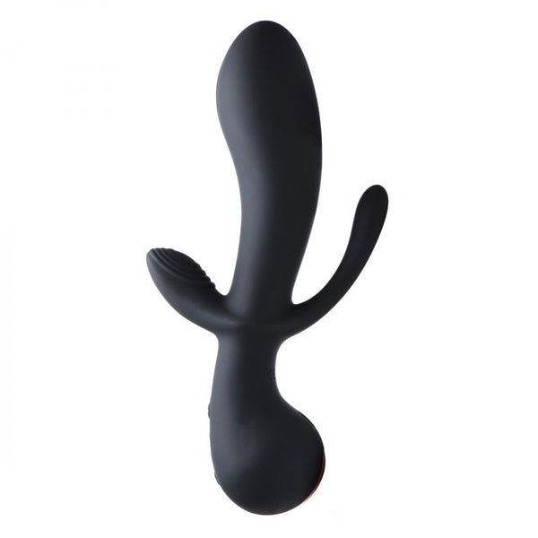 Rumblers 10X Triple Stim Rechargeable Silicone Vibrator - Extreme Toyz Singapore - https://extremetoyz.com.sg - Sex Toys and Lingerie Online Store