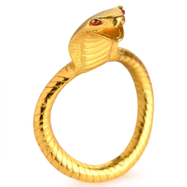 Master Series Cobra King Golden Metal Cock Ring - Extreme Toyz Singapore - https://extremetoyz.com.sg - Sex Toys and Lingerie Online Store