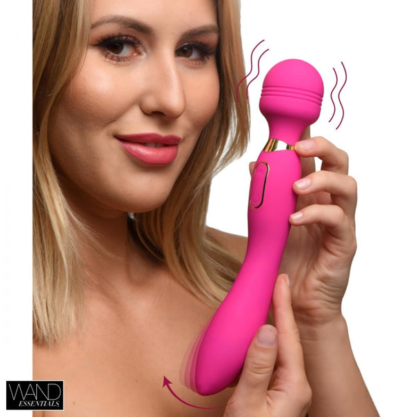 Wand Essentials Ultra G-Stroke Come Hither Vibrating Rechargeable Silicone Wand - Extreme Toyz Singapore - https://extremetoyz.com.sg - Sex Toys and Lingerie Online Store