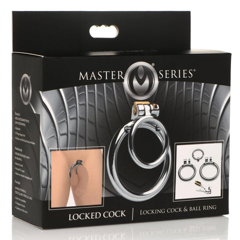 Master Series Locking Cock and Ball Ring  - Extreme Toyz Singapore - https://extremetoyz.com.sg - Sex Toys and Lingerie Online Store