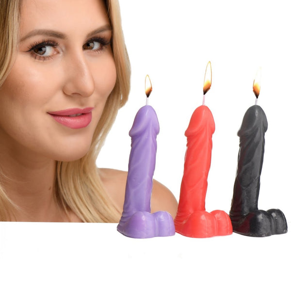 Master Series Passion Peckers Dick Drip Candles Set - Extreme Toyz Singapore - https://extremetoyz.com.sg - Sex Toys and Lingerie Online Store