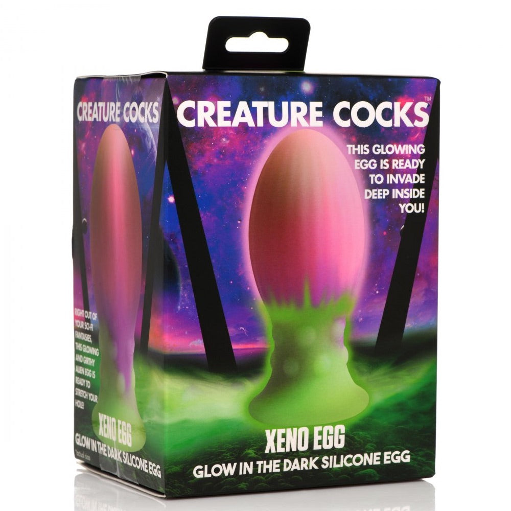 Xeno Egg Glow in the Dark Silicone Egg - Large – Extreme Toyz