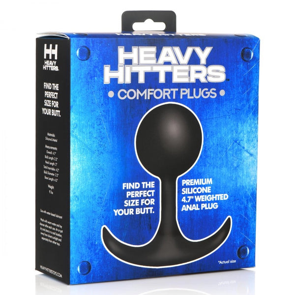 Heavy Hitters Premium Silicone Weighted Anal Plug (4 Sizes Available) - Extreme Toyz Singapore - https://extremetoyz.com.sg - Sex Toys and Lingerie Online Store