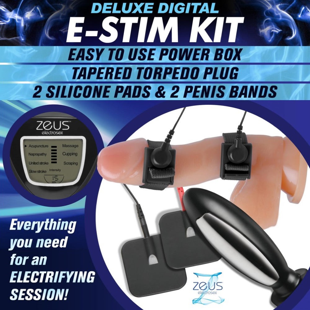 Zeus Electrosex Deluxe E-Stim Kit - Extreme Toyz Singapore - https://extremetoyz.com.sg - Sex Toys and Lingerie Online Store