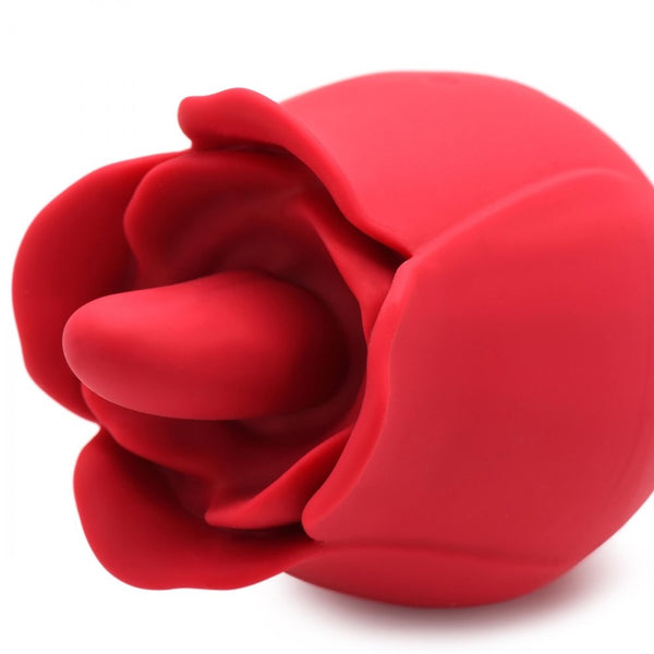 Inmi Bloomgasm Regal Rose Licking Rose Rechargeable Vibrator - Extreme Toyz Singapore - https://extremetoyz.com.sg - Sex Toys and Lingerie Online Store