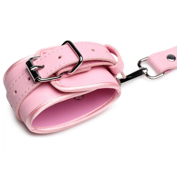 STRICT Pink Bondage Thigh Harness with Bows (2 Sizes Available) - Extreme Toyz Singapore - https://extremetoyz.com.sg - Sex Toys and Lingerie Online Store