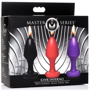 Master Series Kink Inferno Drip Candles Set - Extreme Toyz Singapore - https://extremetoyz.com.sg - Sex Toys and Lingerie Online Store