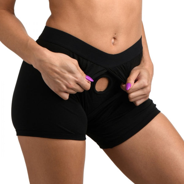 Strap U Incognito Boxer Harness with Hidden O-Ring (4 Sizes) - Extreme Toyz Singapore - https://extremetoyz.com.sg - Sex Toys and Lingerie Online Store