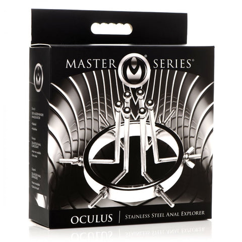 Master Series Oculus Stainless Steel Anal Explorer - Extreme Toyz Singapore - https://extremetoyz.com.sg - Sex Toys and Lingerie Online Store