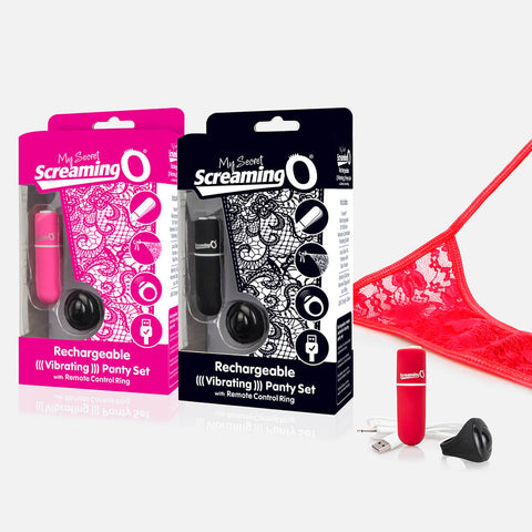 Screaming O My Secret Rechargeable Remote Vibrating Panty Set (3 Colours Available) - Extreme Toyz Singapore - https://extremetoyz.com.sg - Sex Toys and Lingerie Online Store - Bondage Gear / Vibrators / Electrosex Toys / Wireless Remote Control Vibes / Sexy Lingerie and Role Play / BDSM / Dungeon Furnitures / Dildos and Strap Ons  / Anal and Prostate Massagers / Anal Douche and Cleaning Aide / Delay Sprays and Gels / Lubricants and more...