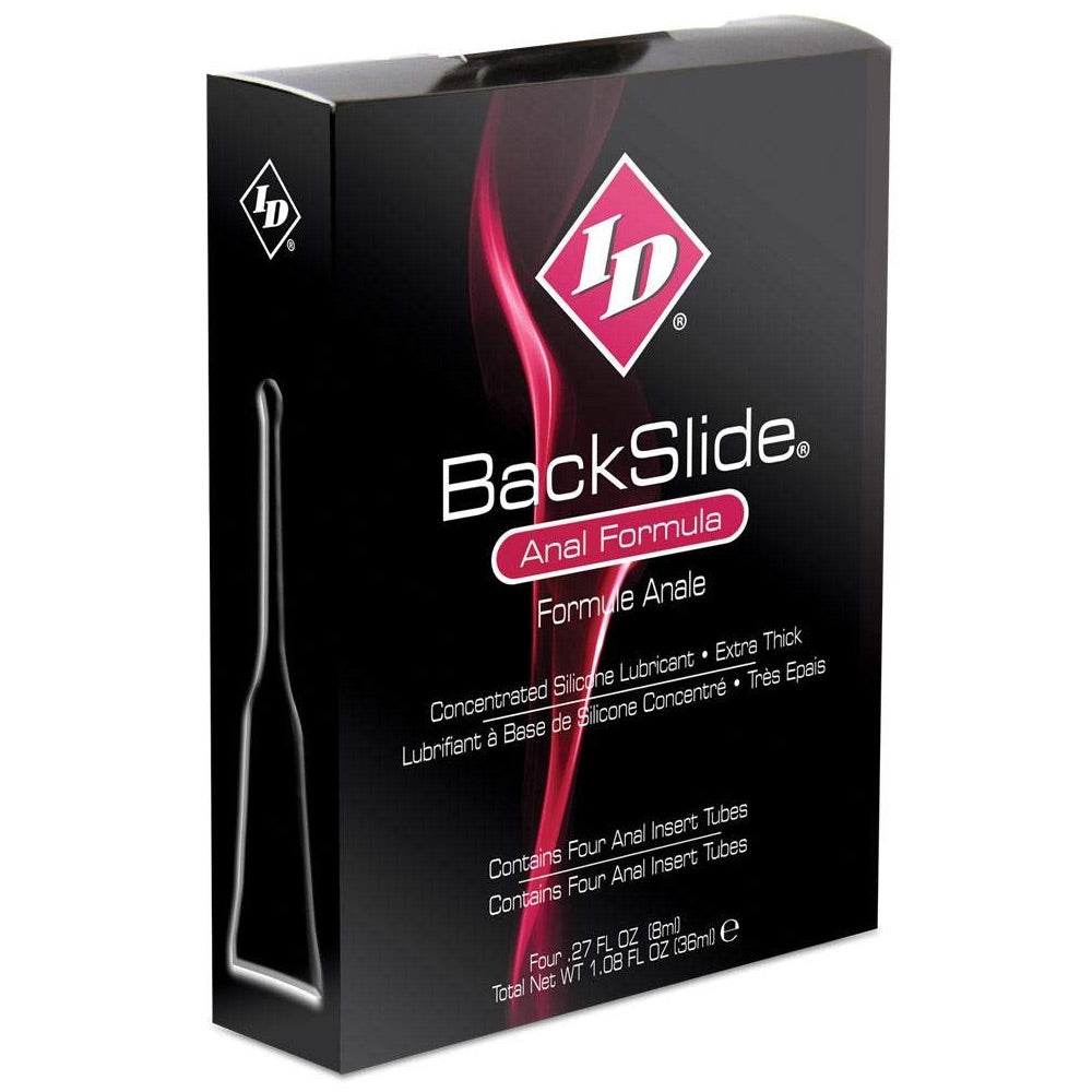 ID Lube BACKSLIDE Anal Formula Silicone Lubricant (6 Sizes Available) - Extreme Toyz Singapore - https://extremetoyz.com.sg - Sex Toys and Lingerie Online Store