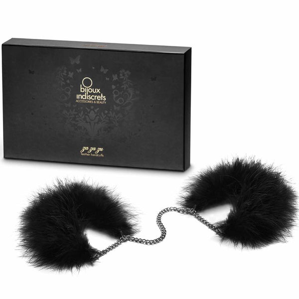  Bijoux Indiscrets Za Za Zu Feather Handcuffs - Extreme Toyz Singapore - https://extremetoyz.com.sg - Sex Toys and Lingerie Online Store - Bondage Gear / Vibrators / Electrosex Toys / Wireless Remote Control Vibes / Sexy Lingerie and Role Play / BDSM / Dungeon Furnitures / Dildos and Strap Ons  / Anal and Prostate Massagers / Anal Douche and Cleaning Aide / Delay Sprays and Gels / Lubricants and more...